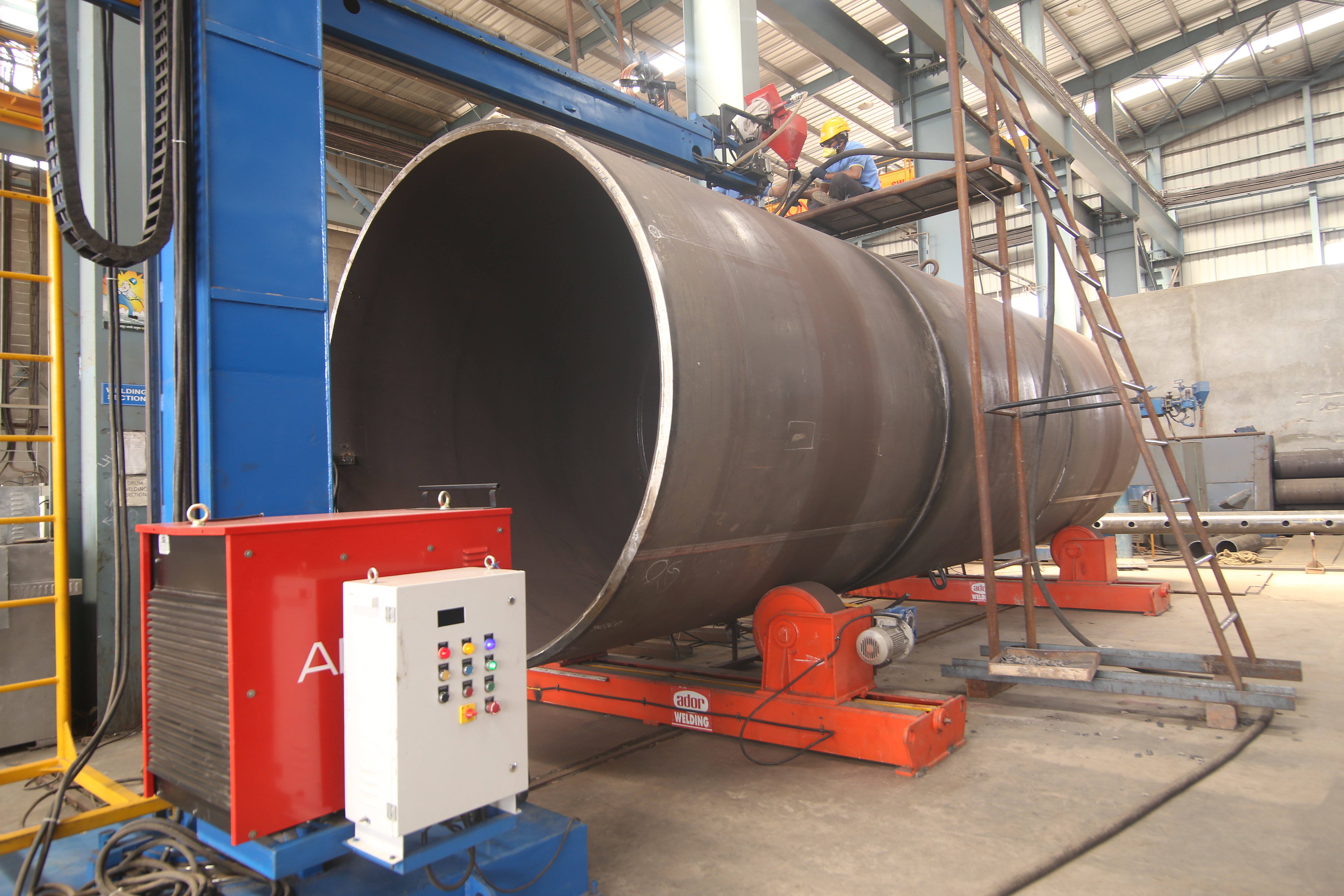 Submerged Arc Seam Welding Station